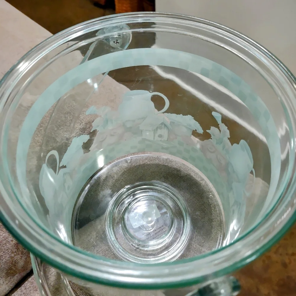 Platzgraff ice bucket with lid and handle